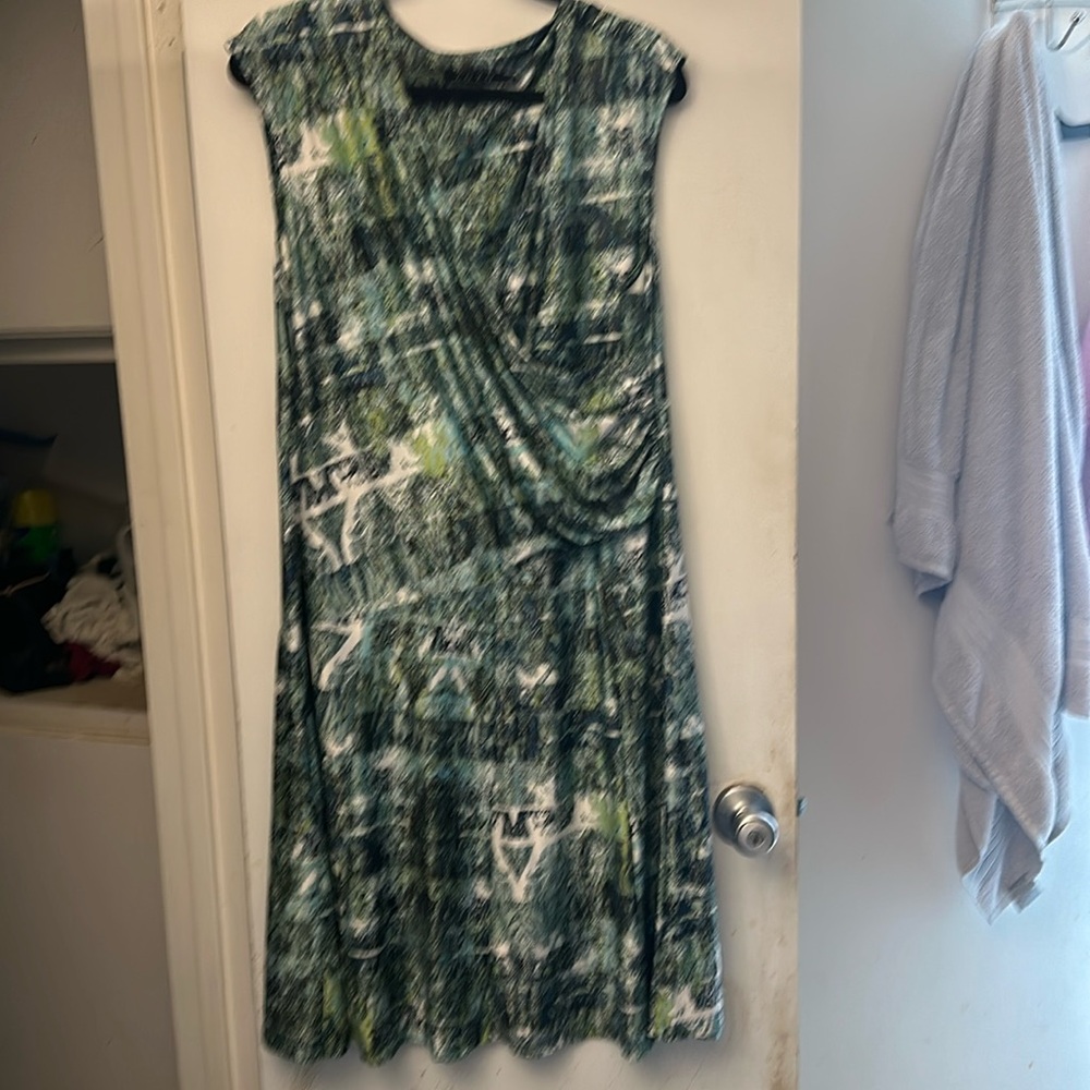 Euc Zozo midi wrap dress